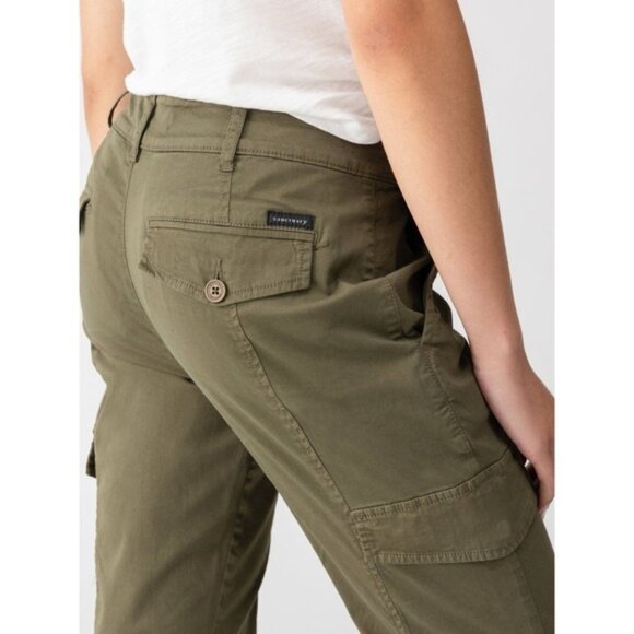 Sanctuary Size 26 Rebel Standard Rise Pants Hiker Green Women's Utility Military - Picture 4 of 16